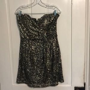 Dillard’s sequin dress with tag